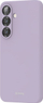 Футрола за телефон Crong Case Samsung Galaxy S25, силиконска, со микрофибер, виолетова
