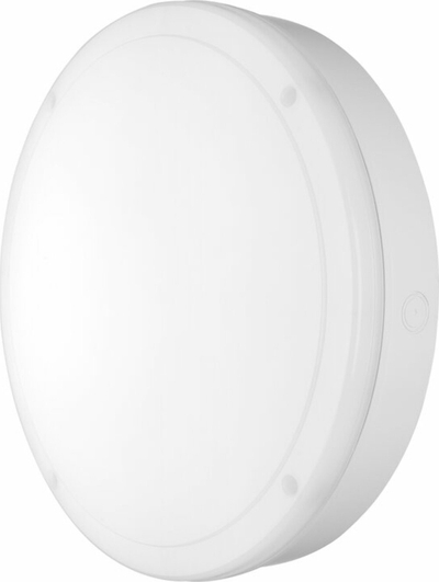 Plafonierë LED Ledvance Round Bulkhead, 15W, 1400 lumen, IP65, e bardhë