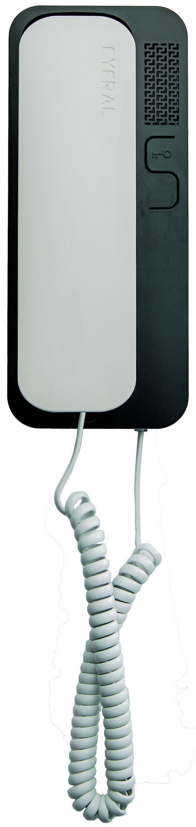 Sluç interfoni CYFRAL SMART D, multi-banesor, bardh e zi