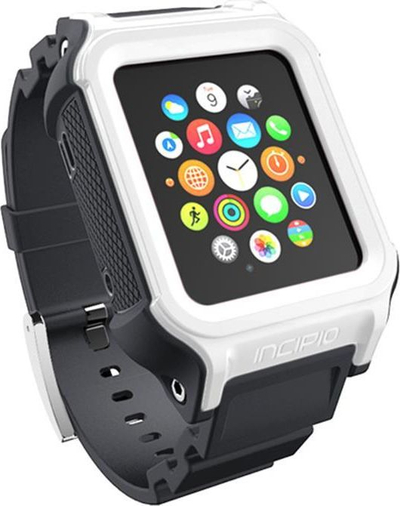 Паметна каишка Incipio Octane Strap, за Apple Watch 38mm, бело сива