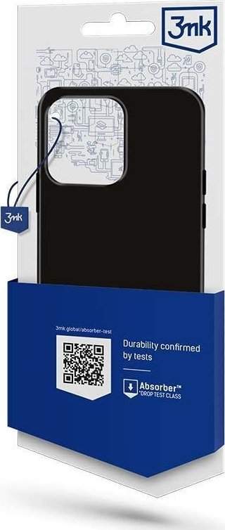 Мат футрола 3mk за Xiaomi Redmi Note 12 Pro Plus, TPU, црна