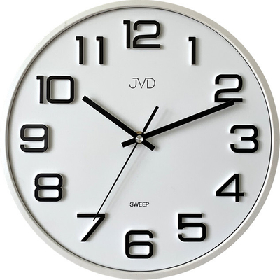 Orë muri JVD hJV351, e bardhë