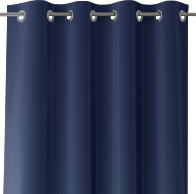 Perde AmeliaHome Oxford, 140 x 250 cm, të kaltra të errëta