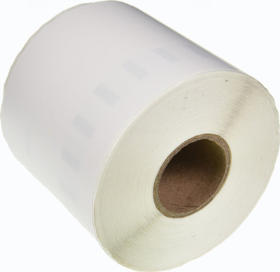Etiketa letre G&G, të përputhshme me Dymo 99019, 190x59 mm, 110 copë, të bardha