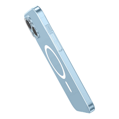 Kuti Magnetike Seria Crystal Baseus për iPhone 14 Plus + xham i temperuar