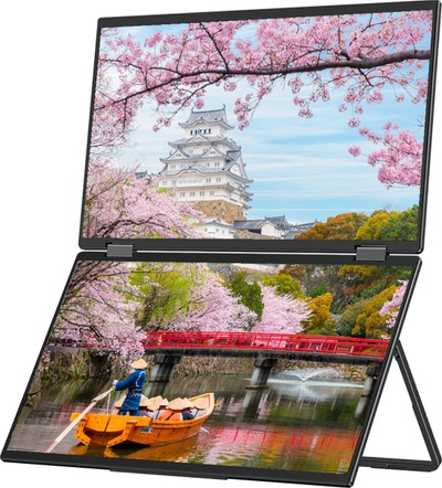 Monitor portativ JapanNext Dual, 15.6", FHD