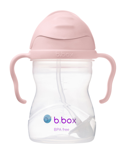 Gotë me pipë b.box Sippy Cup, 240ml, që ndriçon në errësirë, jeshile