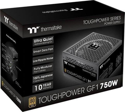 Burim energjie Thermaltake Toughpower GF1 PS-TPD-0750FNFAGE-1 ATX, 750W