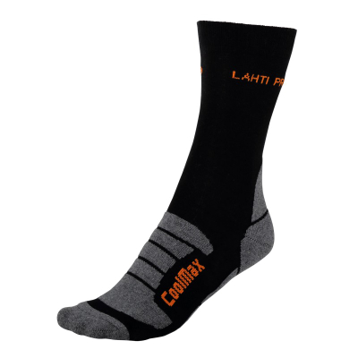 Çorape termike pune Lahti Pro L3090543, madhësia 43-46, gri portokalli