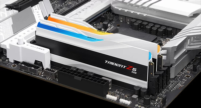 RAM Г.скил Тридент З5 РГБ, 32GB ДДР5, 2x16GB, бела