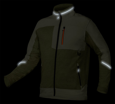 Xhaketë pune Neo Softshell OUTDOOR, softshell, madhësia L, e gjelbër