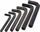 Set çelsash imbus JCB Rockforce, 6 copë, 12-24mm, i zi