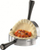 Kallëp për pasta GEFU, 10 cm, i argjendtë / i zi