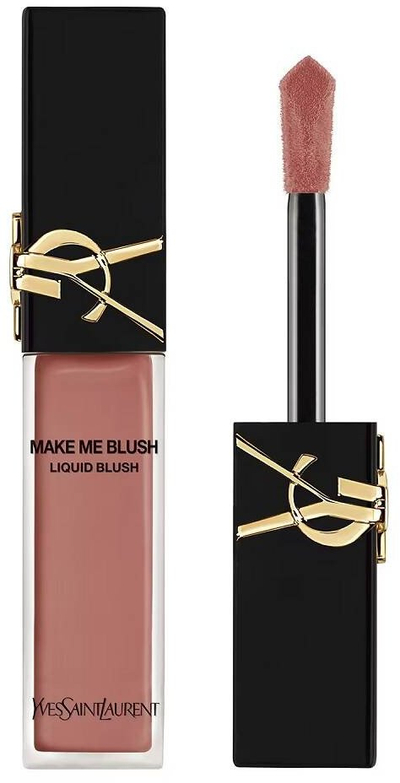 Blush i lëngshëm Yves Saint Laurent Make Me Blush 37 Peachy Nude, efekt 12 orë, 15ml