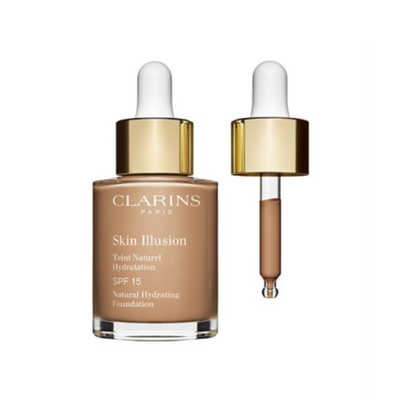 Krem pudër Clarins Skin Illusion SPF 15 Nr.107 Beige 30 ml