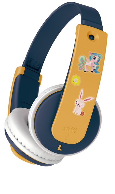 Kufje JVC Tinyphones, Wireless, të verdha / të kaltërta
