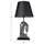 Llambë tavoline argjend 24×35 cm (HM7474.02)