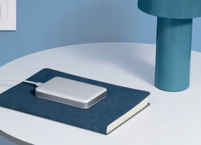 Надворешна батерија Anker MagGo 10K Slim, 15W Qi2, USB C 30W, бела