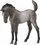 Figurë Collecta Mustang Foal Bay Roan, 1:20, +3 vjeç
