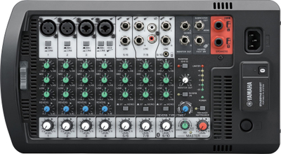 Портабилен PA систем Yamaha STAGEPAS 600BT, 680W, миксер 10 канали, црн