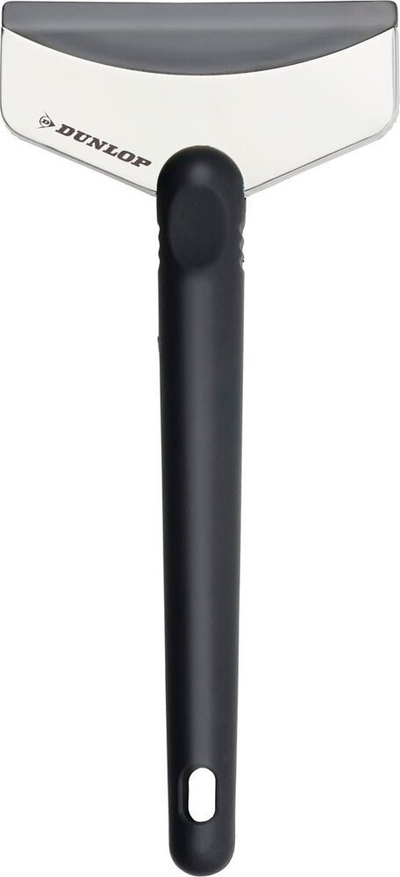 Skrap akulli për makinë Dunlop, me dorezë gome, 1 copë, i zi