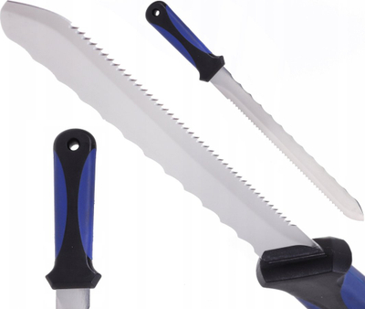 Thikë për lesh mineral dhe stiropor Hard Head 280, teh 28 cm, çelik inox, dorezë ergonomike
