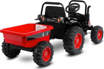 Traktor elektrik Toyz Hector, me rimorkio, me telekomandë, i kuq