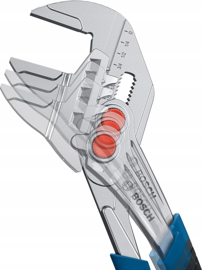 Darë çelës Bosch Professional Pliers Wrench 250mm, kapje deri 48mm, dyngjyrëshe