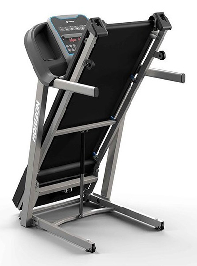 Tapet vrapimi elektrik Horizon Fitness eTR 5.0, motor 2HP, 16 km/h, gri e zi