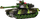 Lodër tank me telekomandë WAR Tank, 2.4GHz, 1:18, ngjyrë rere