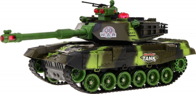 Lodër tank me telekomandë WAR Tank, 2.4GHz, 1:18, ngjyrë rere