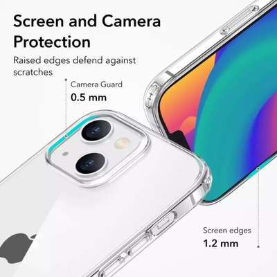 Mbulesë silikoni ESR Essential Zero për iPhone 14 Plus, 6.7", transparente