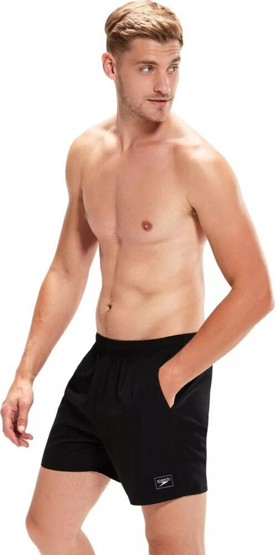Shorc noti për burra Speedo Prime Leisure 16", poliestër, i zi