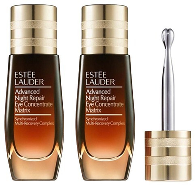 Set kujdesi për lëkurën rreth syve Estée Lauder, serum nate Advanced Night Repair Matrix Eye Concentrate 2 x 15 ml
