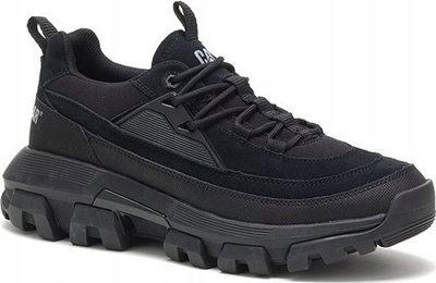 Atlete Caterpillar Raider Lace P724518, lëkurë e tekstil, taban gome, të zeza