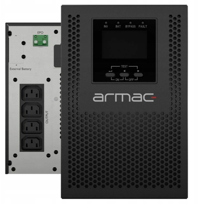 UPS Armac Office On-Line PF1 1000VA, 1000W, me ekran LCD, me kasë metalike