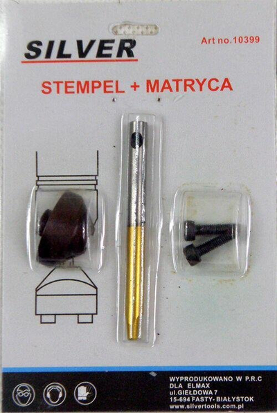 Set grusht dhe matricë për gërshërë llamarine Makita, për llamarinë të valëzuar dhe të rrafshët