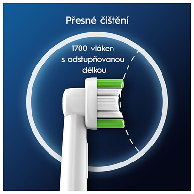 Koka zëvendësuese për furçë dhëmbësh Oral B Precision Clean EB20, 4 copë
