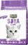 Хигиенски песок за мачки Kit Cat Eco SoyaClump Lavender, 7L, био, виолетов