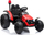 Traktor elektrik për fëmijë Lean Cars HZB-200, 12V, me rimorkio, i kuq