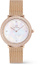 Orë dore për femra Daniel Wellington Crystalline Bezel Melrose DW00100823, ari rozë
