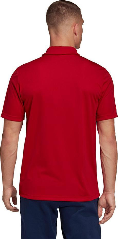 Bluzë polo Adidas Entrada 22 M H57489, Aeroready, poliestër, e kuqe