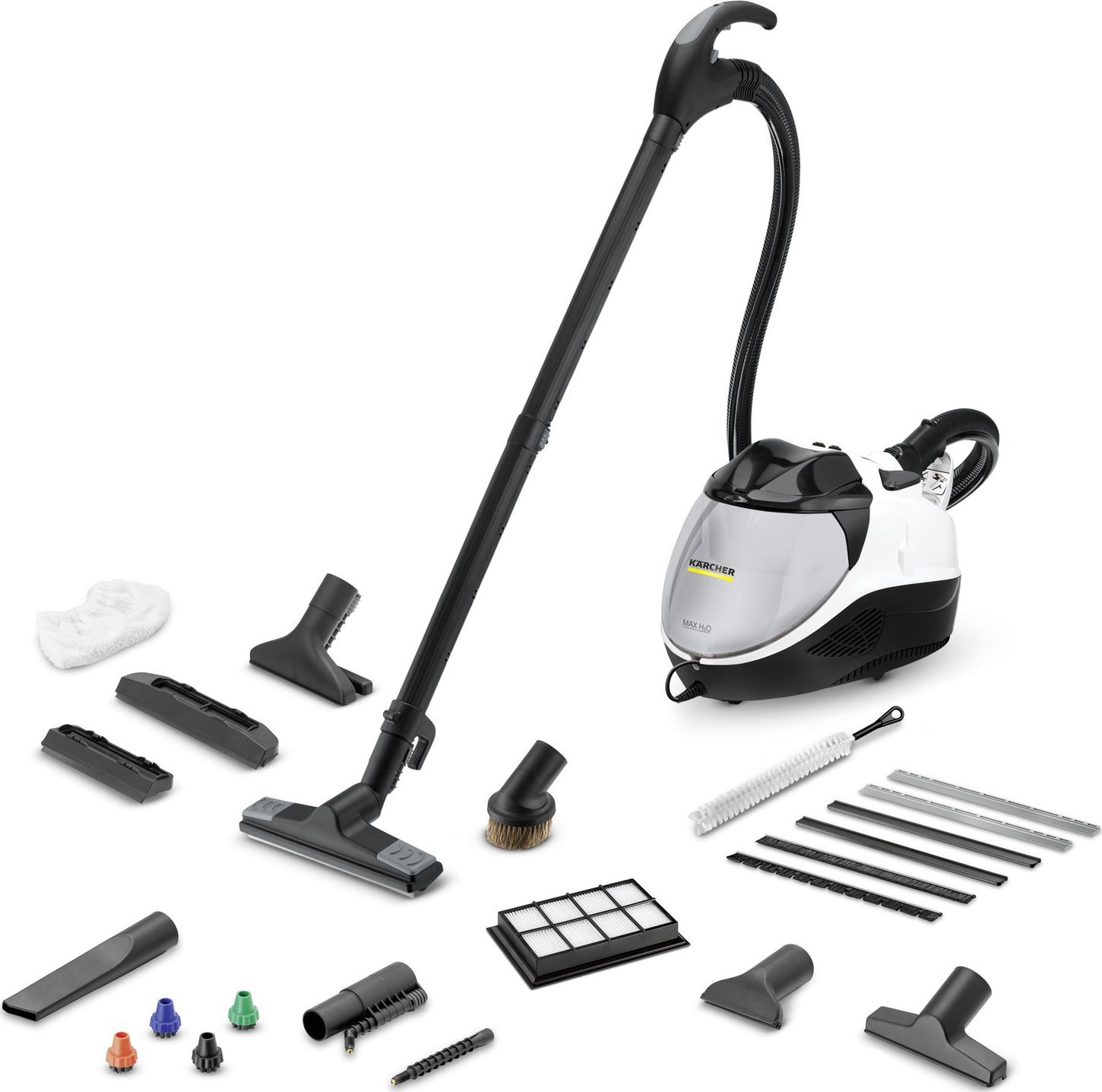 Pastrues me avull Karcher SV 7, 3 në 1, filtër HEPA, i verdhë