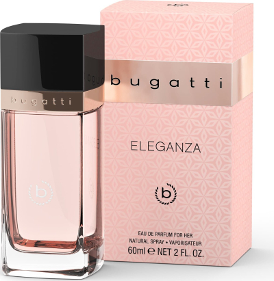Parfum Bugatti Eleganza Eau de Parfum for Her, 60ml, për gra, rozë