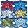 Set për me sistemu puzzle Ravensburger Sort Your Puzzle, 6 tabaka, 300-1000 copa, blu