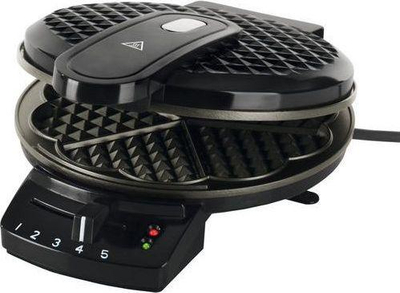 Toster për waffle Ravanson GR 7010, 1200 W, i zi