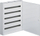 Panel shpërndarës sipërfaqe Hager FW2 FW536WT, 5 rreshta 180 module, i bardhë