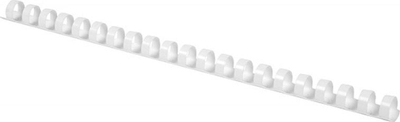 Spiralë lidhëse OFFICE PRODUCTS A4, 10mm 65 fletë, 100 copë, e bardhë
