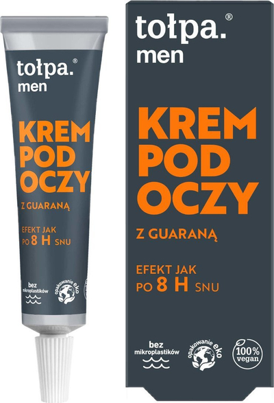 Krem xhel për sy Tołpa Energizing, kundër lodhjes, për burra, 10 ml