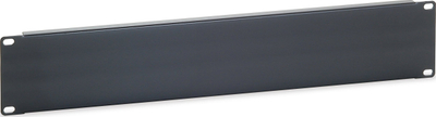 Panel i zbrazët rack Equip, 19", i zi